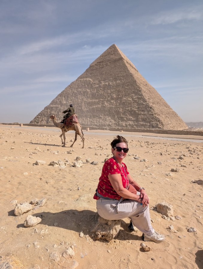 Giza and Cairo. Shukran!&nbsp;E5